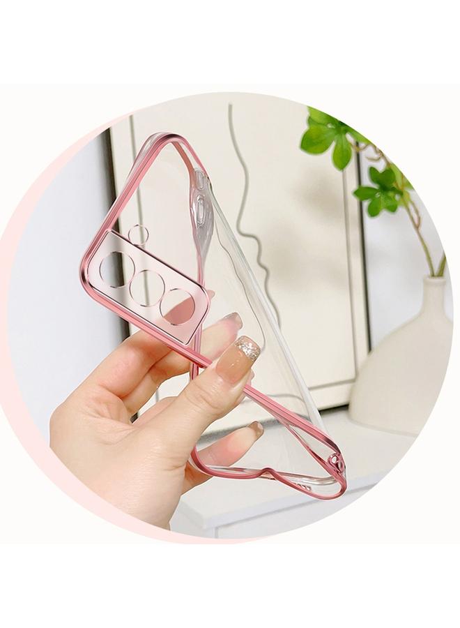 اس-توب جراب لهاتف Samsung Galaxy S22 5G مطلي بطبقة لامعة متدرجة اللون على شكل فراشة جراب هاتف TPU - Image 5