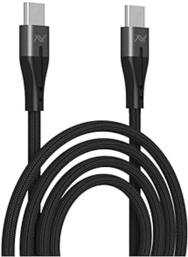 L'avvento (MP474) Ultra-Fast Type-C to Type-C Sync and Charging Cable Fast Charging 100W - 1M