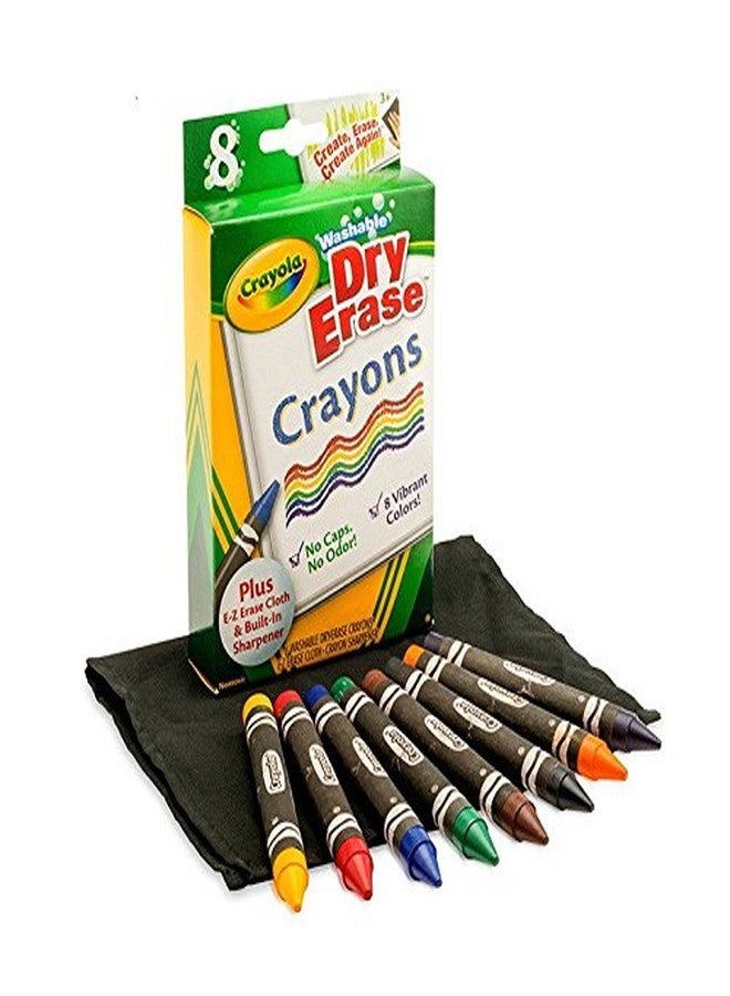 Crayola 3 Pack of 8 Crayola Dry-Erase Crayons bundled by Maven Gifts - Image 2