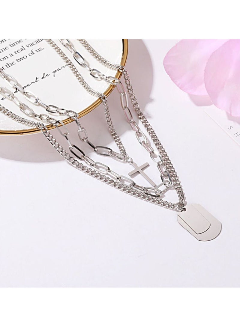 Glamroot Silver Plated Elegant Necklace Jewellery - Image 5