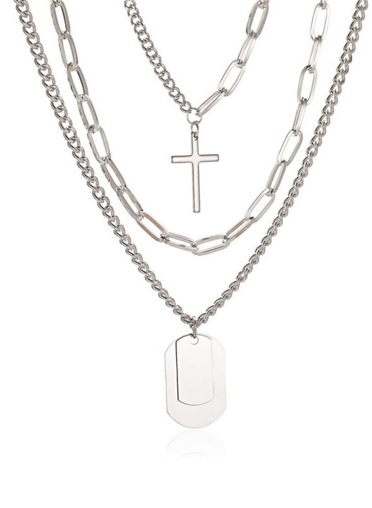 Glamroot Silver Plated Elegant Necklace Jewellery - Image 2