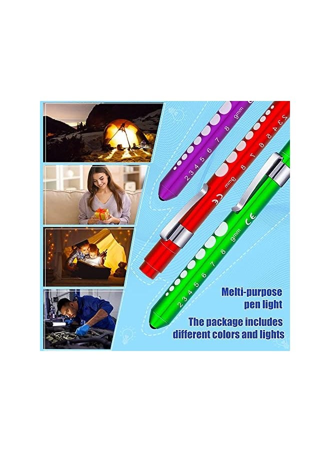 PROMASS promass Mini LED Flashlight, Small Handy Reusable LED Torch Pen Flashlight with Stainless Steel Clip for Medical Checking, Home and Outdoor Activities, Pen Torch Light for Nurse Students Doctors (6 Pcs)  - Image 4