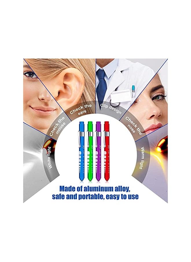 PROMASS promass Mini LED Flashlight, Small Handy Reusable LED Torch Pen Flashlight with Stainless Steel Clip for Medical Checking, Home and Outdoor Activities, Pen Torch Light for Nurse Students Doctors (6 Pcs)  - Image 5