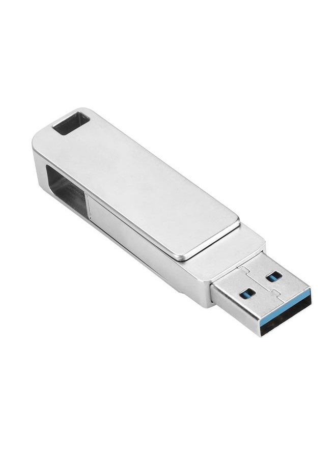 Thoraya 2 In 1 TypeC Dual Interface 16G Large Capacity Rotating U Disk USB Flash Drive  - Image 3