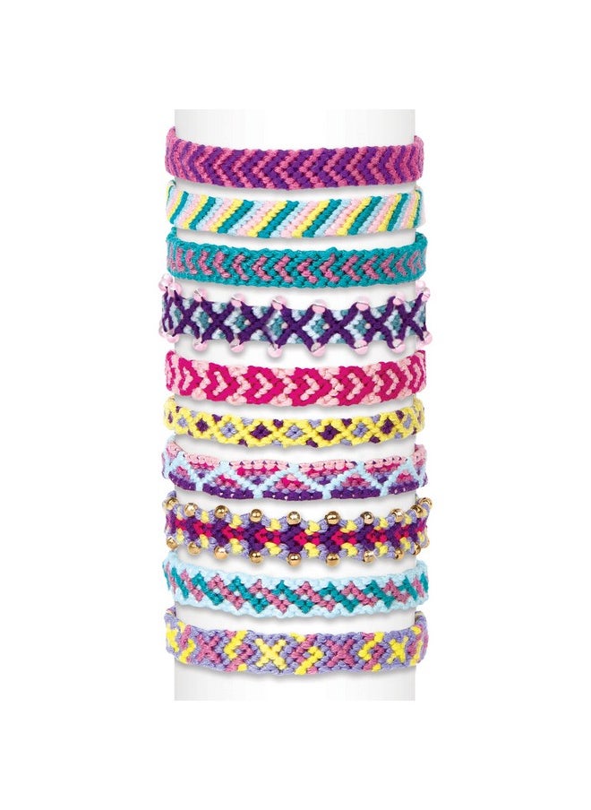 : Friendship Bracelet Maker Make Up To 20 Bracelets 100 Different Pieces To Choose From For Ages 8 And Up