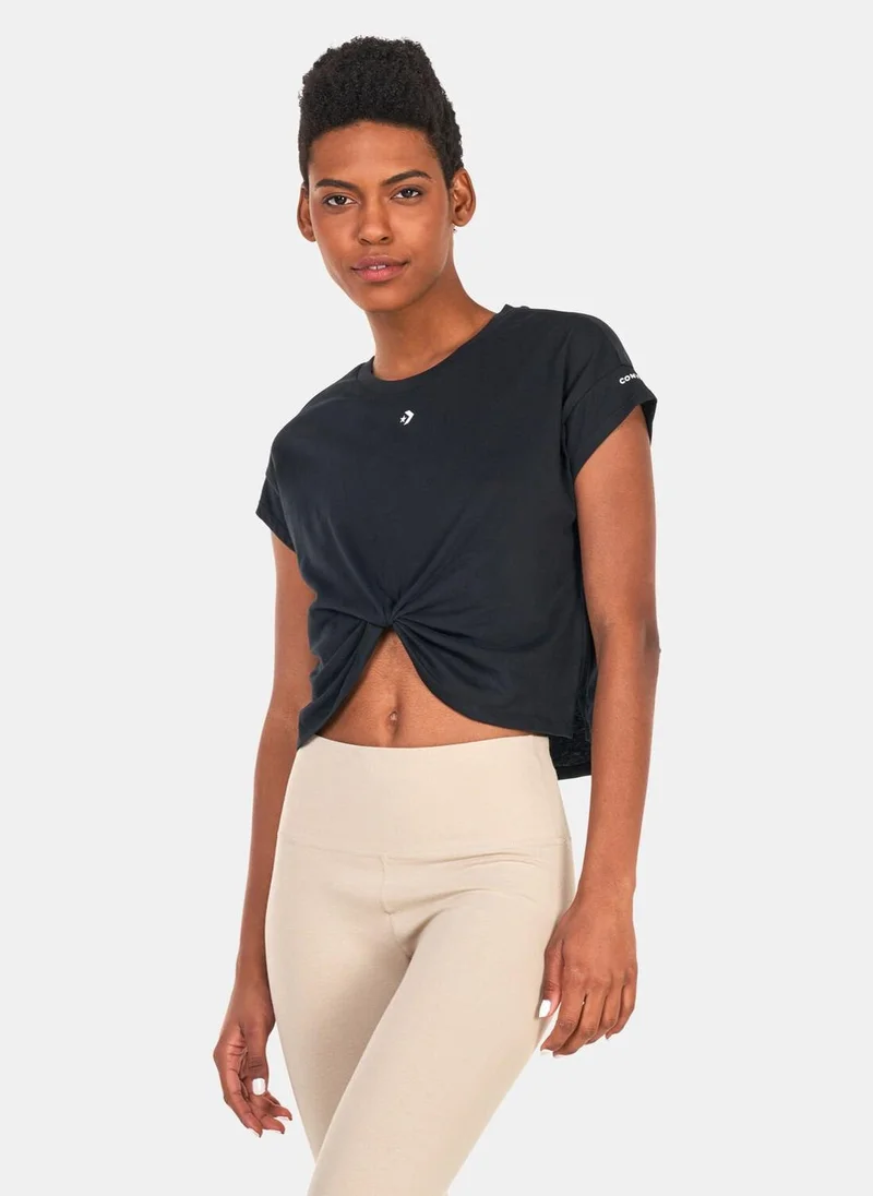 CONVERSE Women's Wordmark Twist T-Shirt