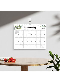 Generic 2025 Calendar, 18 Months Wall Calendar Jan 2025 - Jun 2026, Twin-Wire Binding, Premium Paper, Suitable for Keeping Important Dates, Perfect for Organizing  - Image 4