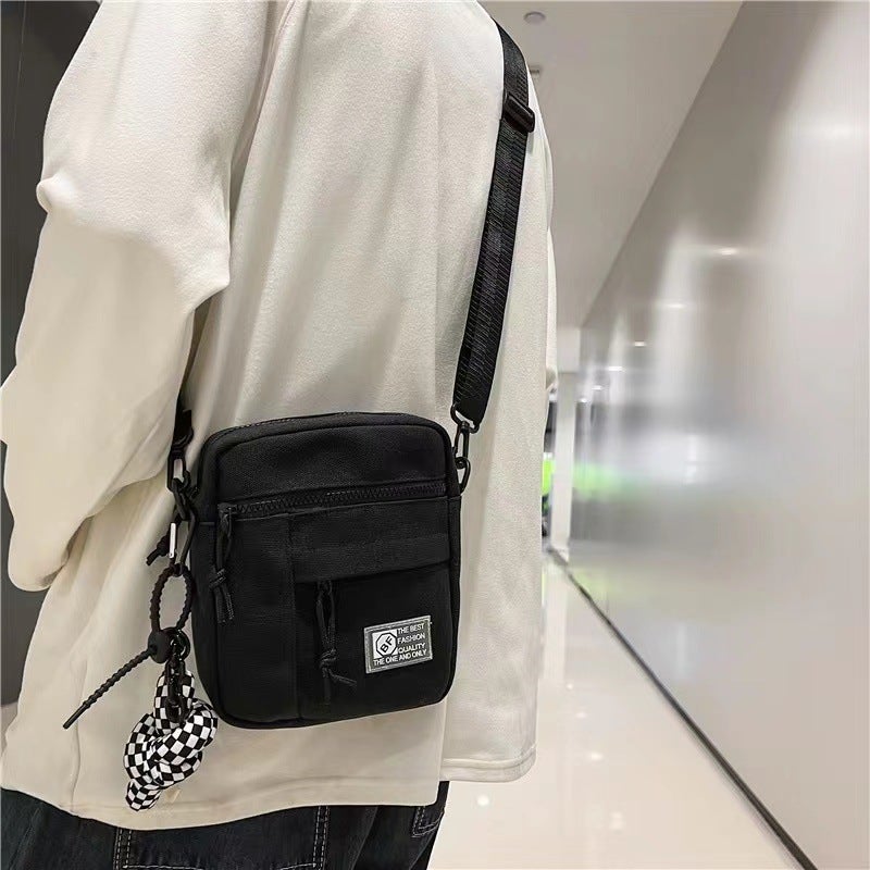 Men'S Small Crossbody Bag, Trendy And Cool Small Square Bag, Phone Bag, Women'S Convenient Small Backpack, Crossbody Bag, Men'S Shoulder Bag - Image 3
