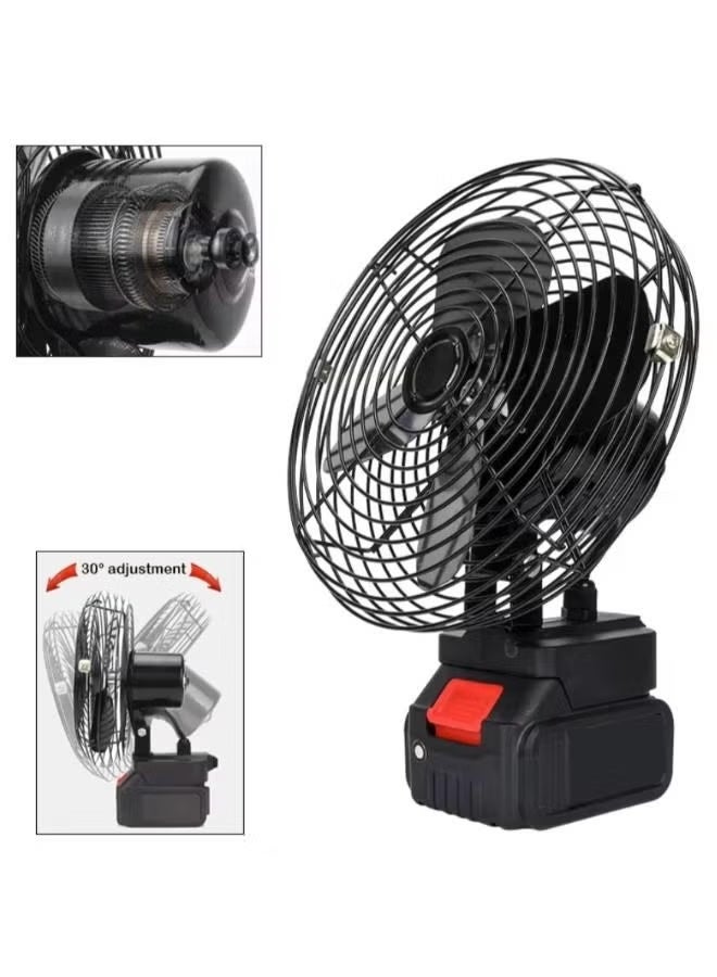 Anna&Mo 🌬️ 21V Cordless Rechargeable Outdoor Large Capacity Lithium Electric Fan - Image 2