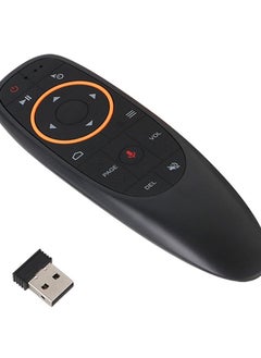 HuHa Wireless Remote Control With USB Receiver Voice Control For Android -Smart TV/PC/Laptop/Notebook Black  - Image 1