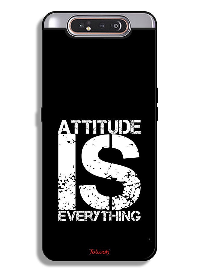 Tolwak Samsung Galaxy A80 Protective Case Cover Attitude Is Everything - Image 1