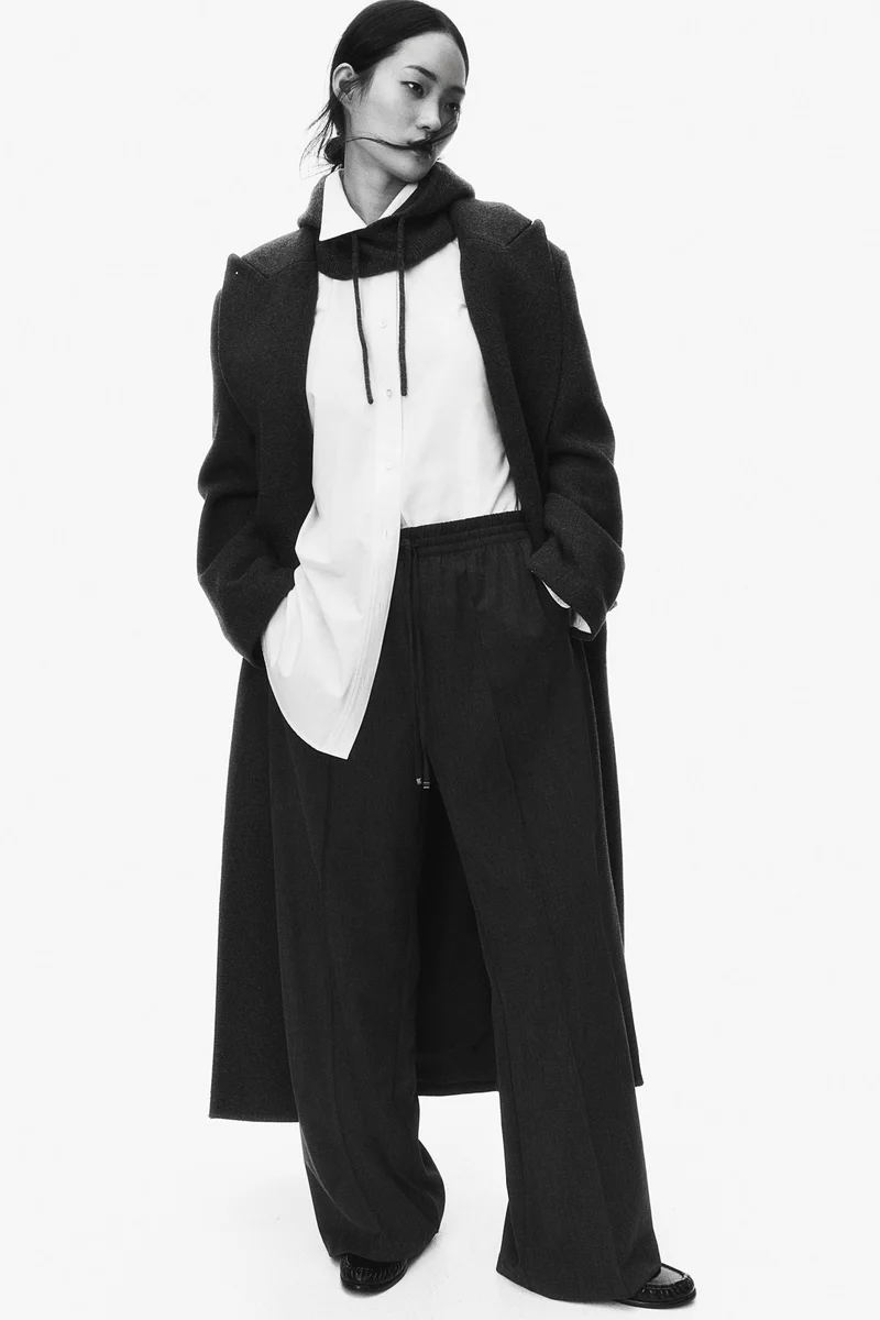 H&M Tailored Drawstring Trousers