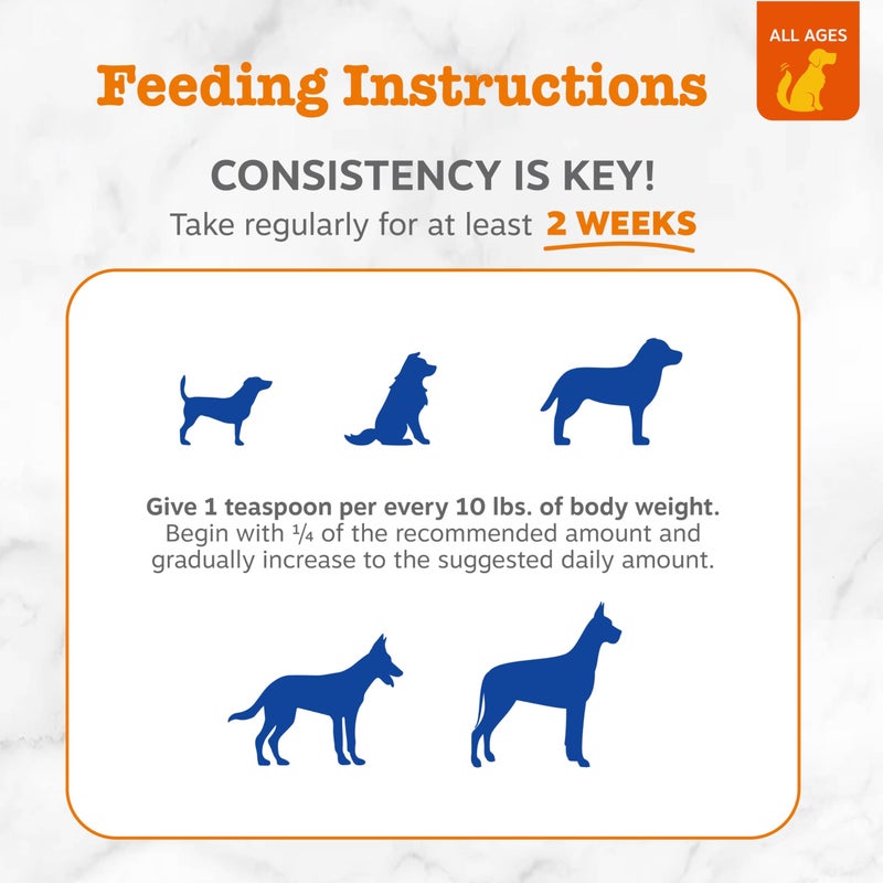 Zesty Paws Coconut Oil for Dogs - Certified Organic & Virgin Superfood Supplement - Digestive & Immune Support - 16 OZ - Image 3