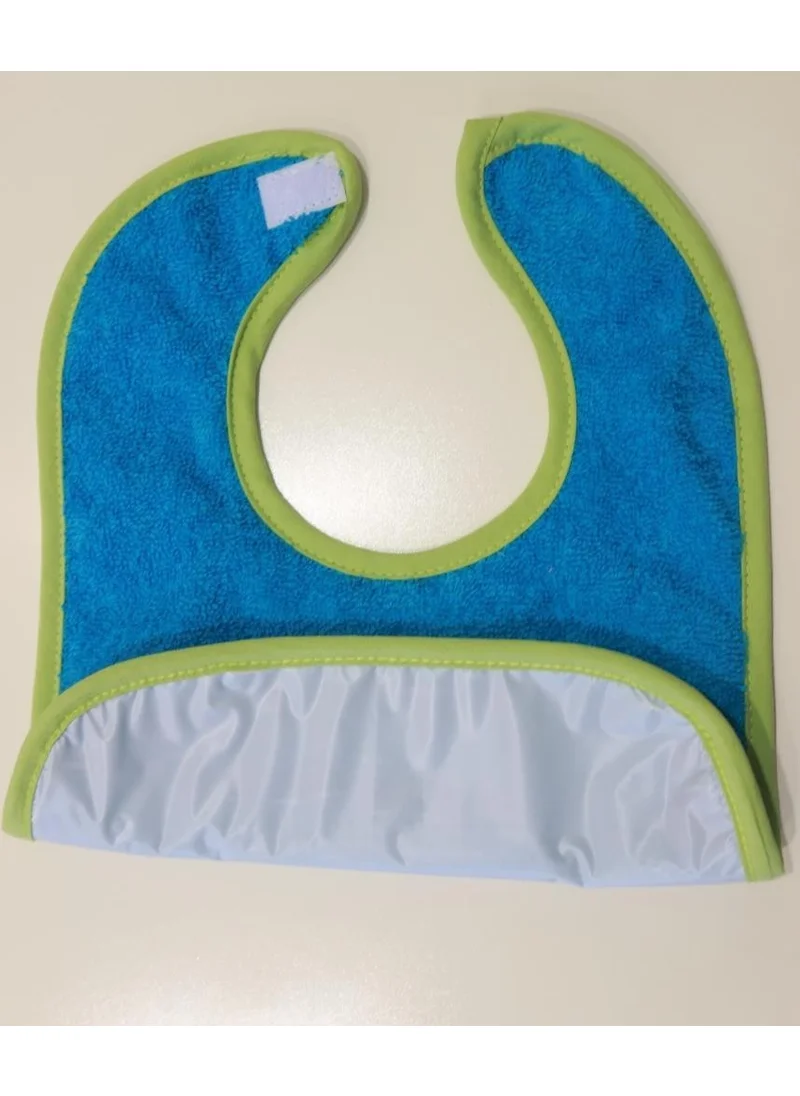 اندر هوم Baby Food Bib Curl Waterproof Towel Cotton Baby Bib