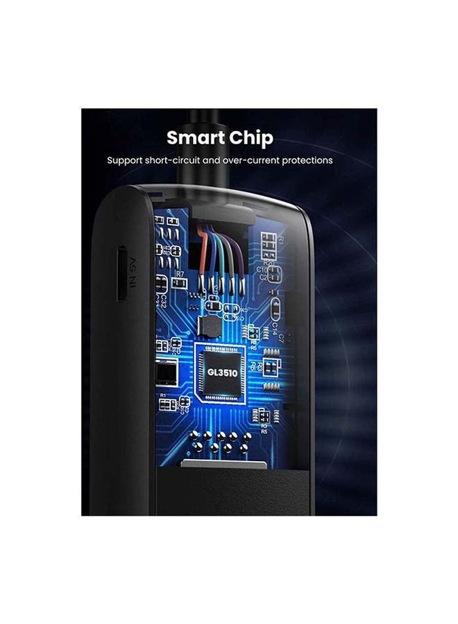 يو جرين يوجرين محور USB 3.0 ومحول 4 منافذ USB 3.0 والفاصل USB و المحور تمديد وموسع بيانات عالي السرعة 5Gbps متوافق مع سيرفس برو و ماك بوك و Mac ميني و iMac و Dell XPS - Image 5