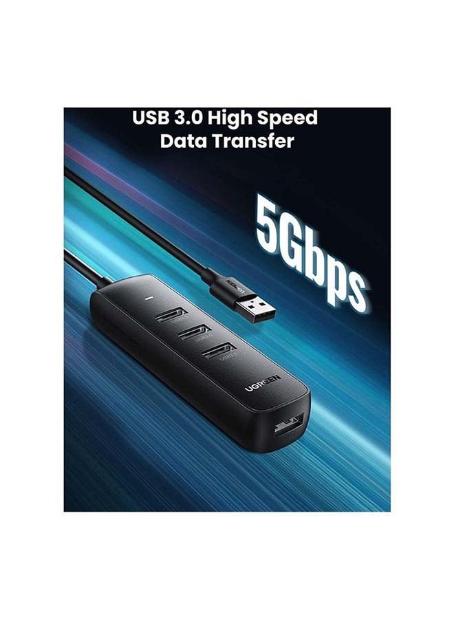 يو جرين يوجرين محور USB 3.0 ومحول 4 منافذ USB 3.0 والفاصل USB و المحور تمديد وموسع بيانات عالي السرعة 5Gbps متوافق مع سيرفس برو و ماك بوك و Mac ميني و iMac و Dell XPS - Image 2