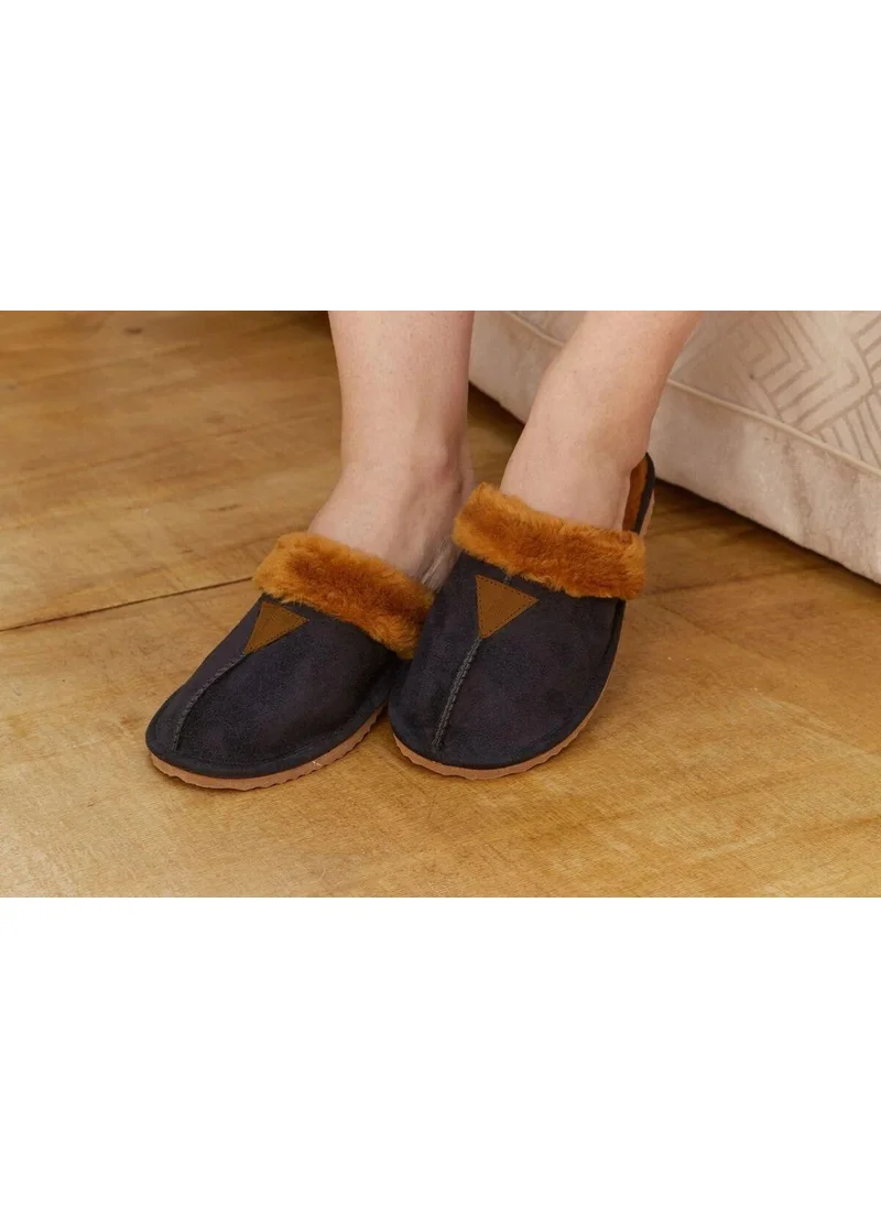 Cossy By Aqua 27 Women's Furry Home Slippers-Black