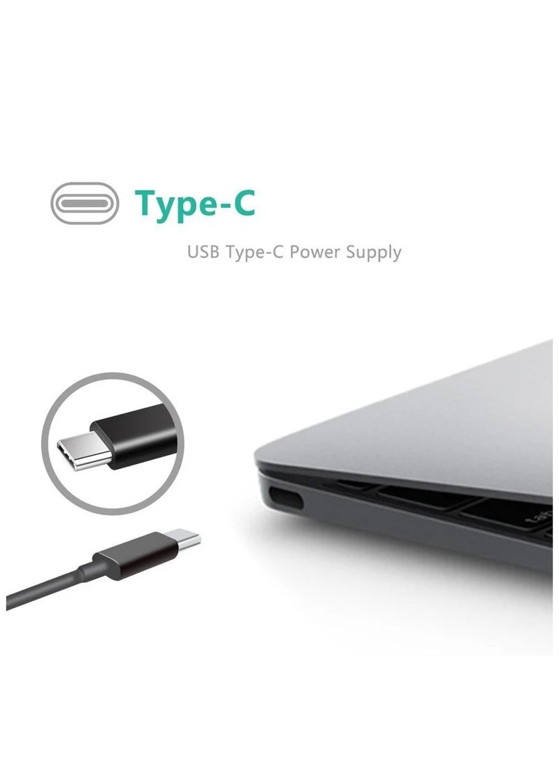 Youque - 65W Laptop Type C Power Fast Charger for MacBook Air Pro Dell Lenovo Huawei Matebook Honor HP Acer ASUS Xiaomi Samsung - Image 1