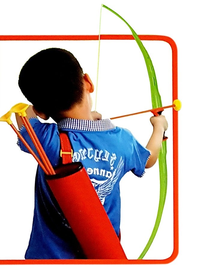 SUN SHINE Sunshine Archer Toy With 3 Arrows, Quiver & Target, Multicolor - Image 3