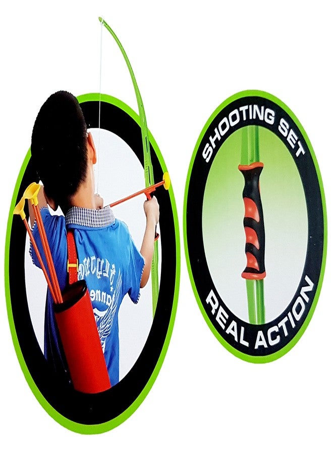 SUN SHINE Sunshine Archer Toy With 3 Arrows, Quiver & Target, Multicolor - Image 4