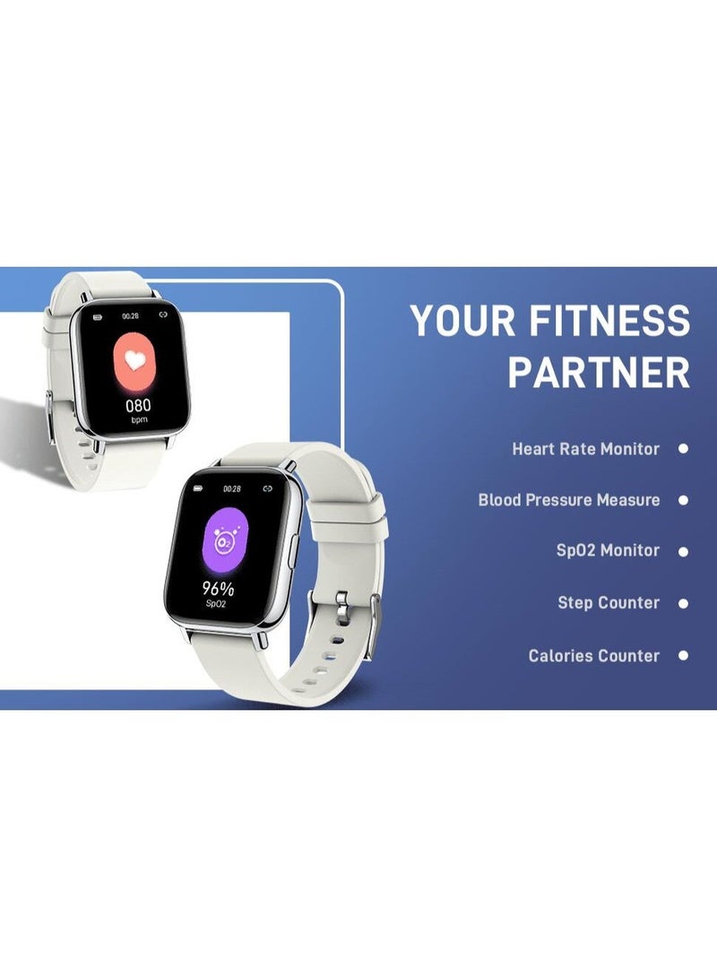 HUMJO Smart Watch, Fitness Tracker 1.69" Touch Screen Fitness Watch with Heart Rate Sleep Monitor, Step Counter Smart Watch for Men Women Activity Trackers IP68 Waterproof Smartwatch for iOS Android - Image 5