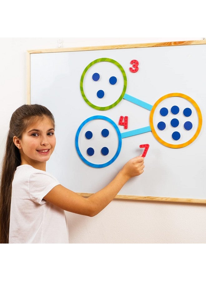 Simply magic 75 PCS Magnetic Number Bonds Set - Magnetic Numbers for Whiteboard, Number Bonds Game, Number Line Magnets, Math Aids Accessories Supplies for Classroom, Kindergarten Math Manipulatives - Simply Magic - Image 2