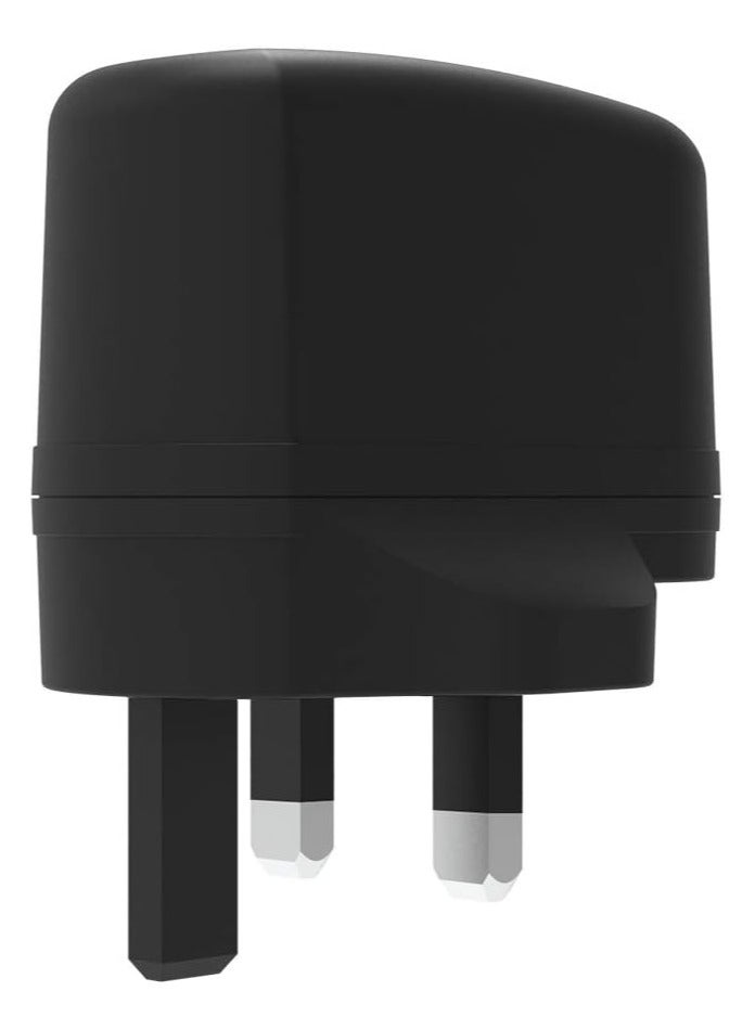 Griffin Griffin Single Port 2.4A Mains Charger, UK w/ 1m Micro-USB Cable - Black - Image 1