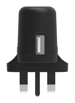 Griffin Griffin Single Port 2.4A Mains Charger, UK w/ 1m Micro-USB Cable - Black  - Image 2
