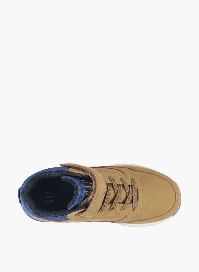 Gap TAN Boys Jack Hook & Loop High Top Sneakers for Men | Best Price UAE