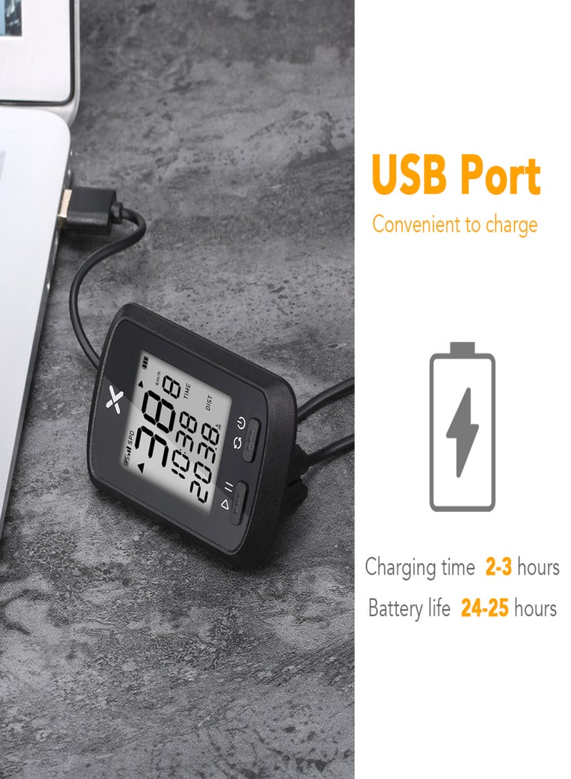 Xoss Smart GPS Cycling Computer Wireless Bike Computer Digital Speedometer IPX7 Accurate Bike Computer with Protective Cover - Image 3