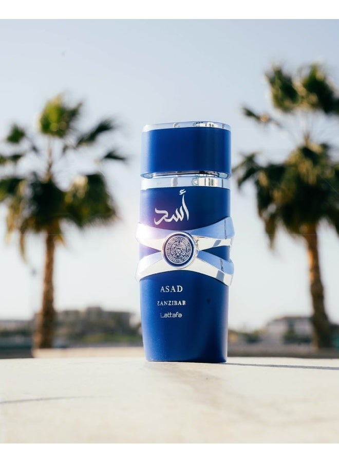 Lattafa عطر لطافة أسد زنجبار للرجال 100 مل - Image 3