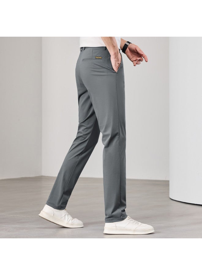 Tucano versatile Men's Casual Pants - Soft, Comfortable, And Shape-retaining Straight-leg Trousers For Everyday Wear - Image 2