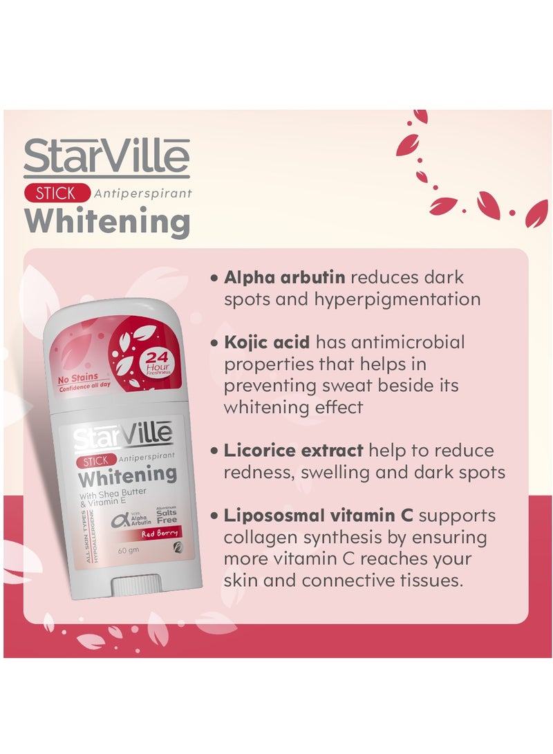 ستارفيل مزيل عرق ستيك برائحة التوت الاحمر 60 جم - Image 4
