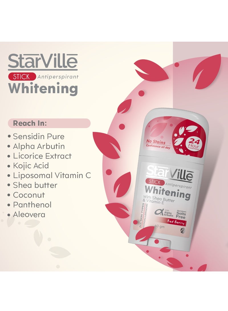 ستارفيل مزيل عرق ستيك برائحة التوت الاحمر 60 جم - Image 5