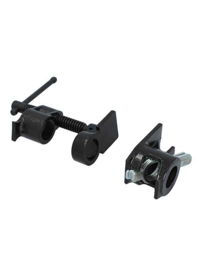 ACE Adjustable Pipe Clamp Set Black 127mm - Image 2