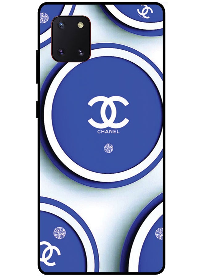 EYE CATCH Protective Case Cover For Samsung Galaxy Note 10 Lite Smart Series Printed Protective Case Cover for Samsung Note 10 Lite Chanel - Image 1