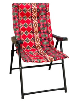 GO2CAMPS Foldable Camping Chair with Cusion Premium Quality | Beach Chair | Garden Chair | Fishing Chair | Travel Chair | Picnic Chair  - Image 1