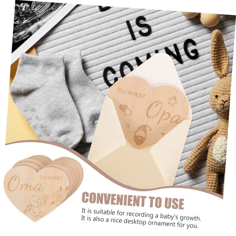 YARNOW Newborn Milestone Cards Baby Age Monthly Sign for Photo First Year Nursery Decor - Image 3