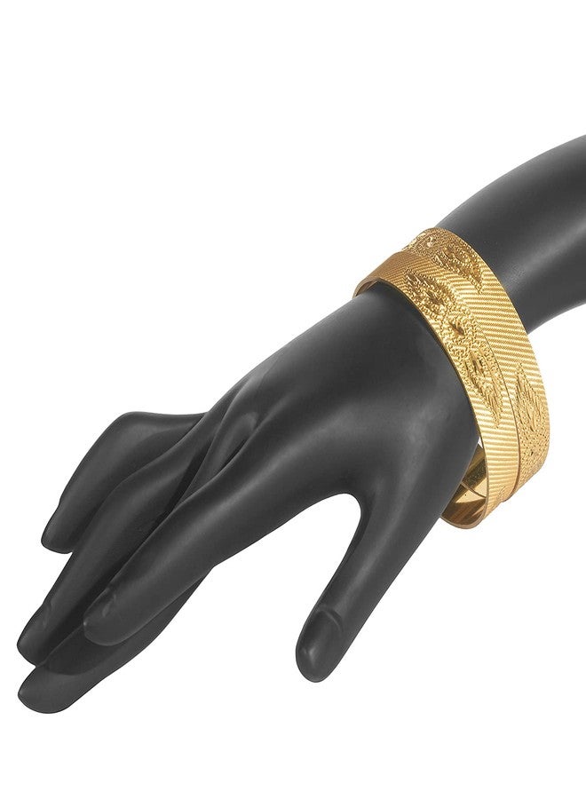 Bodha Traditional Indian Gold Plated Traditional Designer Bangles for Women SJ_3360_2.4 (Brass, 2.4) - Image 4