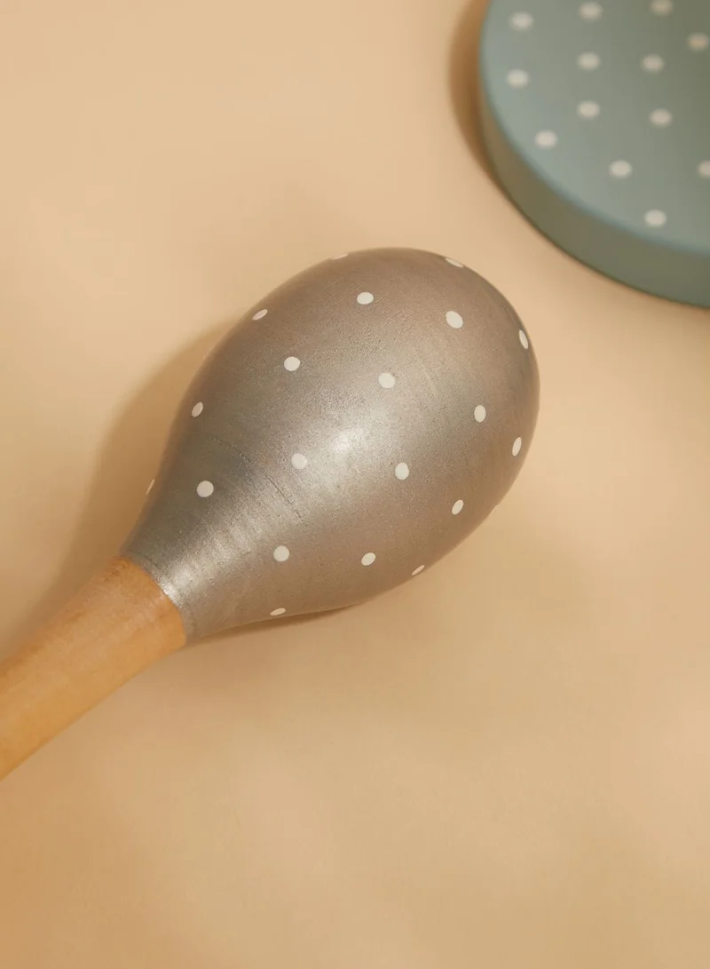 JaBaDaBaDo Silver Maracas