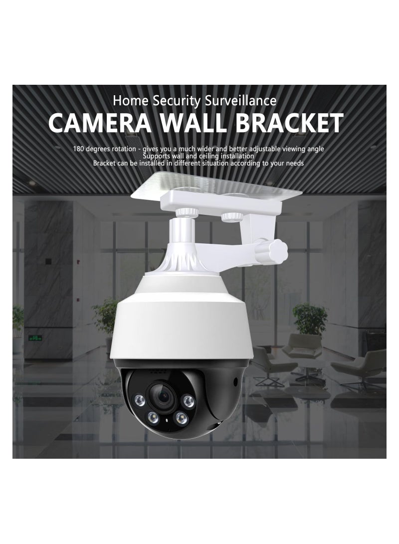 2-Pack Adjustable Wall Mount for Blink Mini Pan, Versatile Security Camera Bracket for Indoor and Outdoor Use, Compatible with Blink Mini Pan Cameras.
