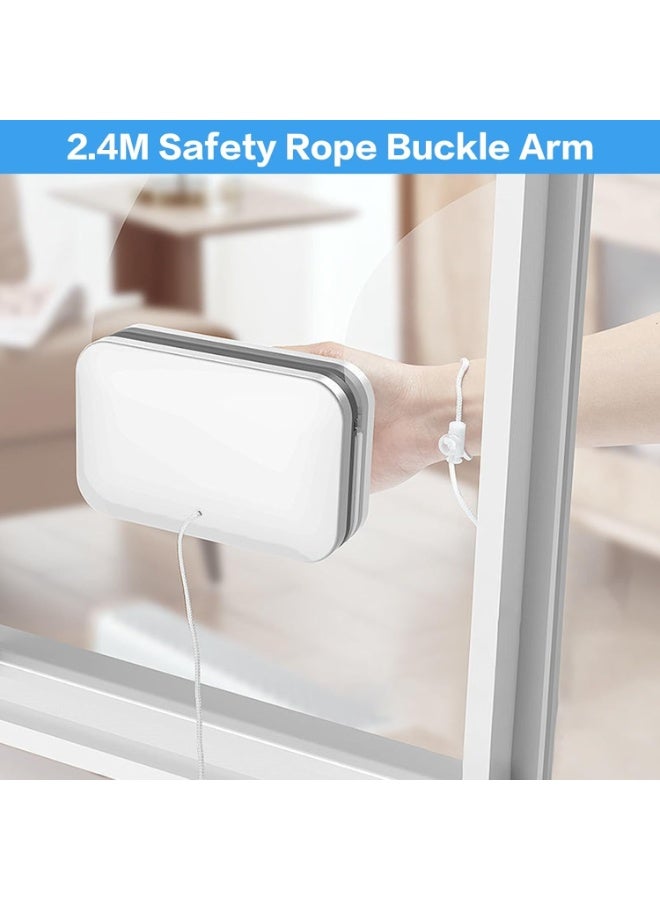 يلا جوي أداة تنظيف الزجاج الأمامي المغناطيسية، منظف نوافذ مزدوج الجوانب، منظف نوافذ مغناطيسي للزجاج الأمامي للسيارة، سمك الزجاج 3-10 مم، أداة تنظيف النوافذ المغناطيسية للسيارات ذات الارتفاعات العالية - Image 3