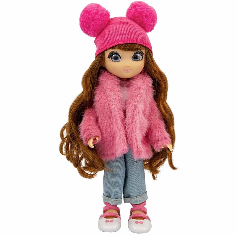 UNIQUE eyes Unique Eyes Fashion Doll Sophia - Toy Dolls with Lifelike eyes, for girls aged 3 and above  - Image 1