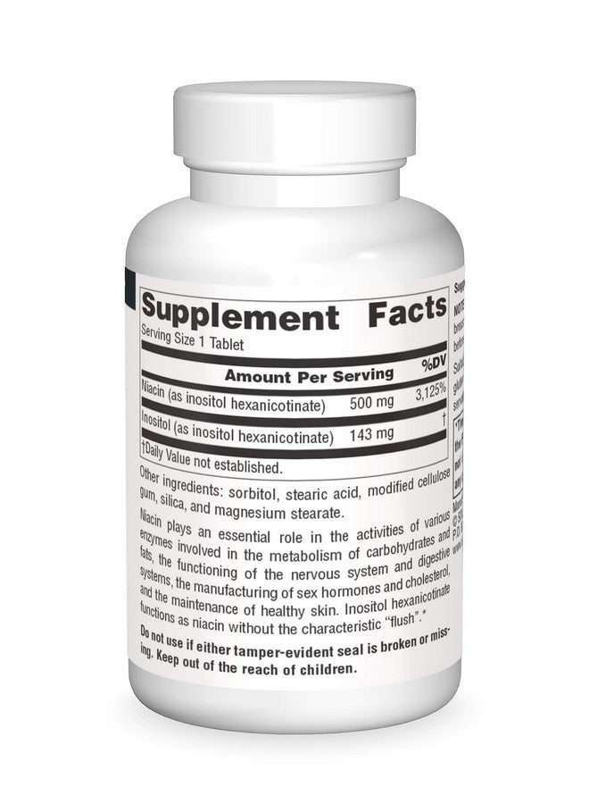 Source Naturals نوفلاش نياسين ب3 500 ملغ 30 قرص - Image 3