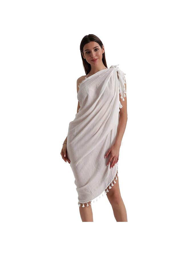 ملابس سباحة نسائية شبه شفافة من باريو، تنورة قصيرة مع شرابات/أبيض؟ ملابس سباحة نسائية، ملابس سباحة بيكيني، وشاح، ملابس سباحة، أغطية ملابس سباحة - Image 5