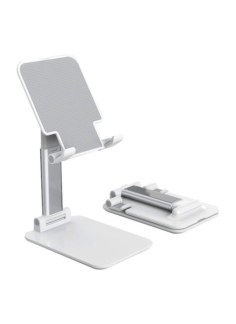 حامل لوحي قابل للطي وقابل للتعديل، حامل لوحي مكتبي مدمج قابل للتمديد متوافق مع الهواتف، آيباد برو 11، أجهزة سامسونج جالاكسي تاب - Image 1