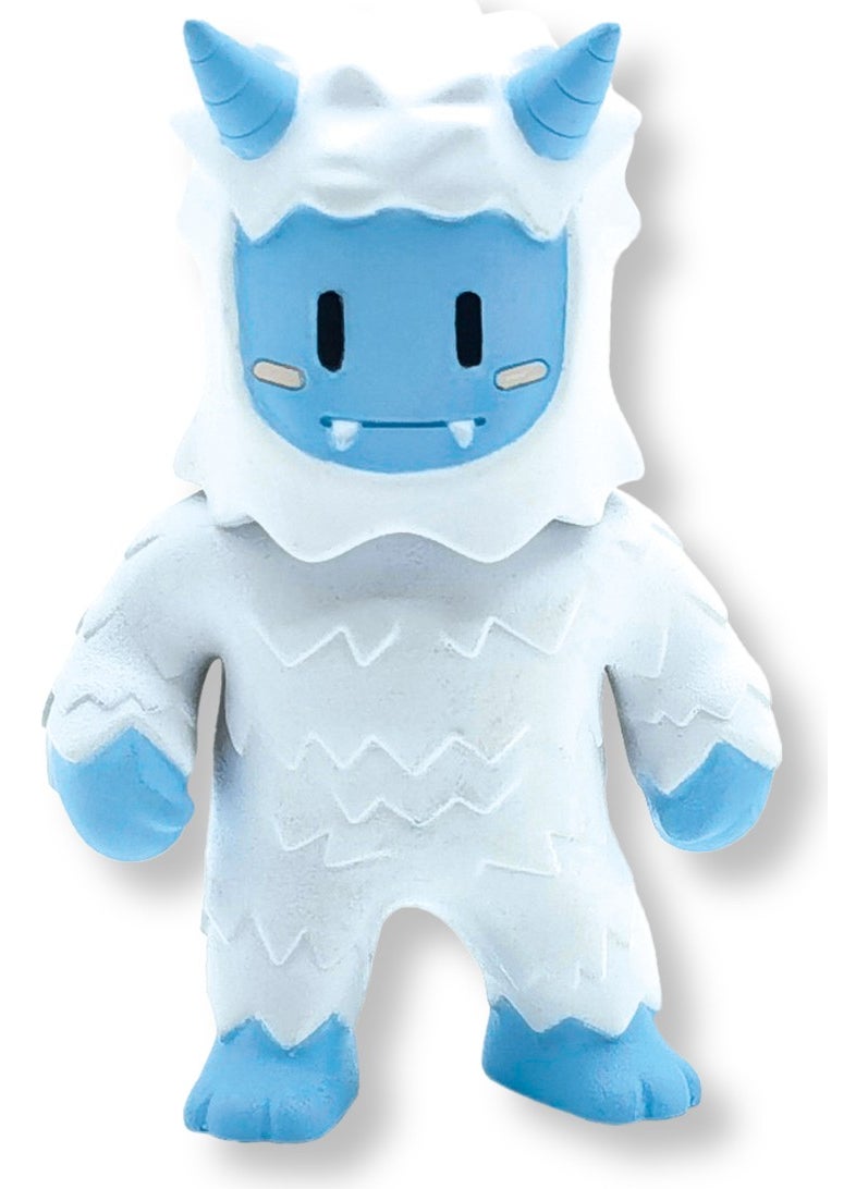 Toyfest - Stumble Guys Series 1 - 3D Mini 3 Figure Set - 3 Frost Yeti Gingerbread Hatchling - 5 cm - Image 1
