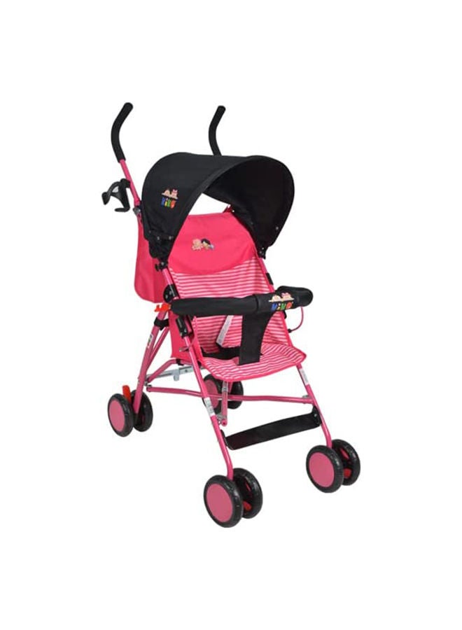 Kiko Comfortable Stroller 6 Wheels (6+) - Pink - Image 1