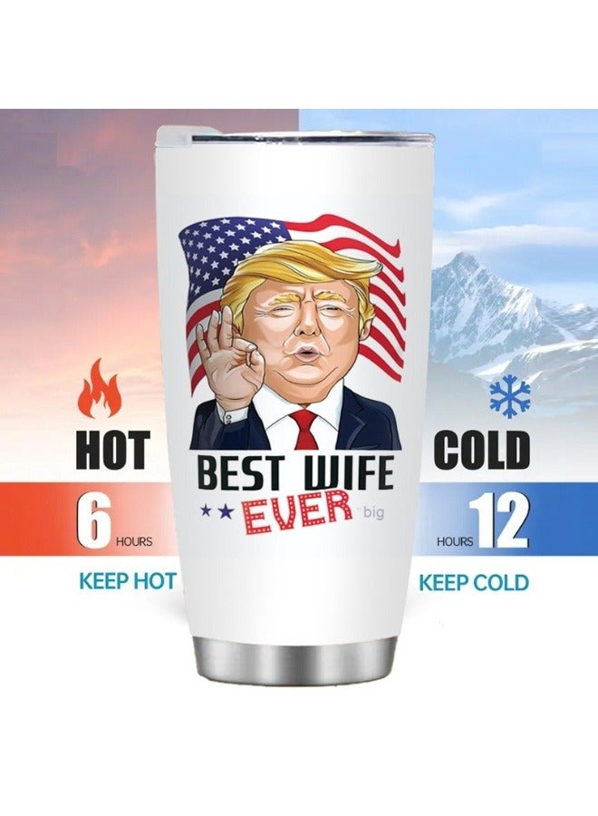 Anna Double Layer Stainless Steel 304 Color 3D Portable Anti Fall And Heat Insulating Travel Water Cup - Image 4