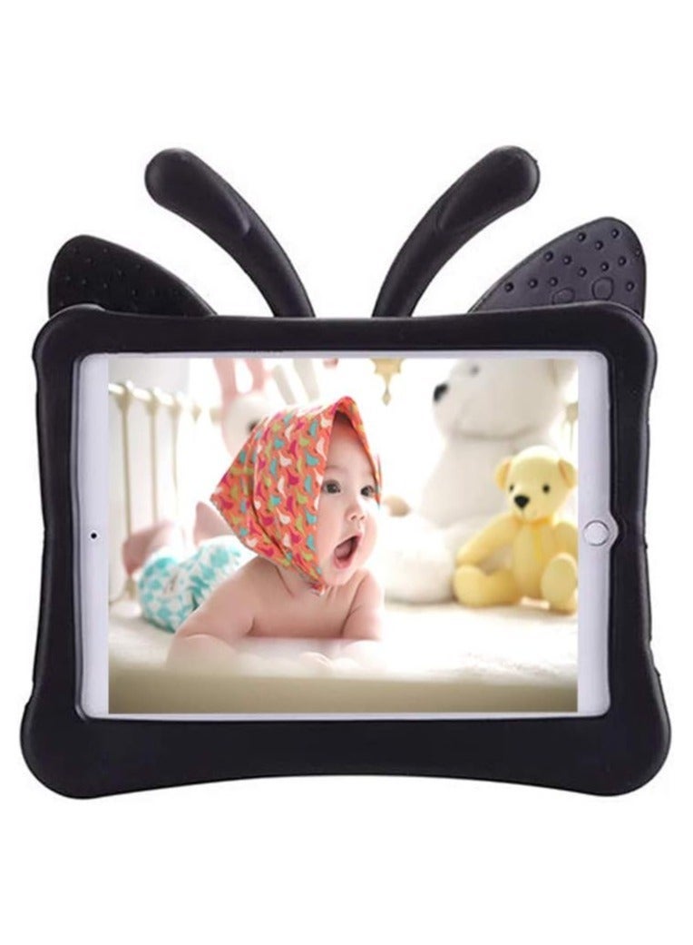 Gravity iPad 6th Generation Case for Kids, iPad 9.7 inch Case, Light Weight Shockproof EVA Foam Protective Tablet Stand Cover Holder for Apple iPad Air/Air 2 iPad 9.7 2017/2018 - Cute Butterfly - Image 1
